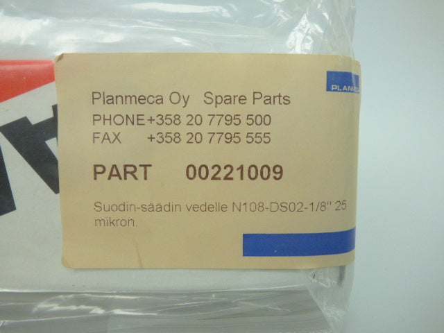 Planmeca Oy Water filter regulator, N108-DS02-1/8 #00221009