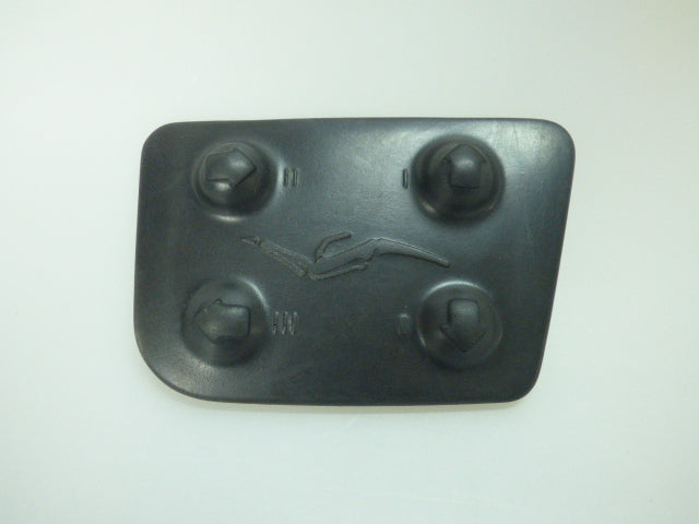 Ultradent – Schalterbedeckung Schwarz, Set links/rechts