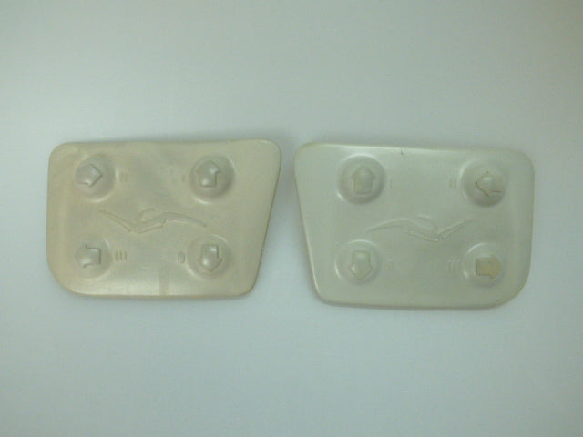 Ultradent – Schalterbedeckung Grau, Set links/rechts