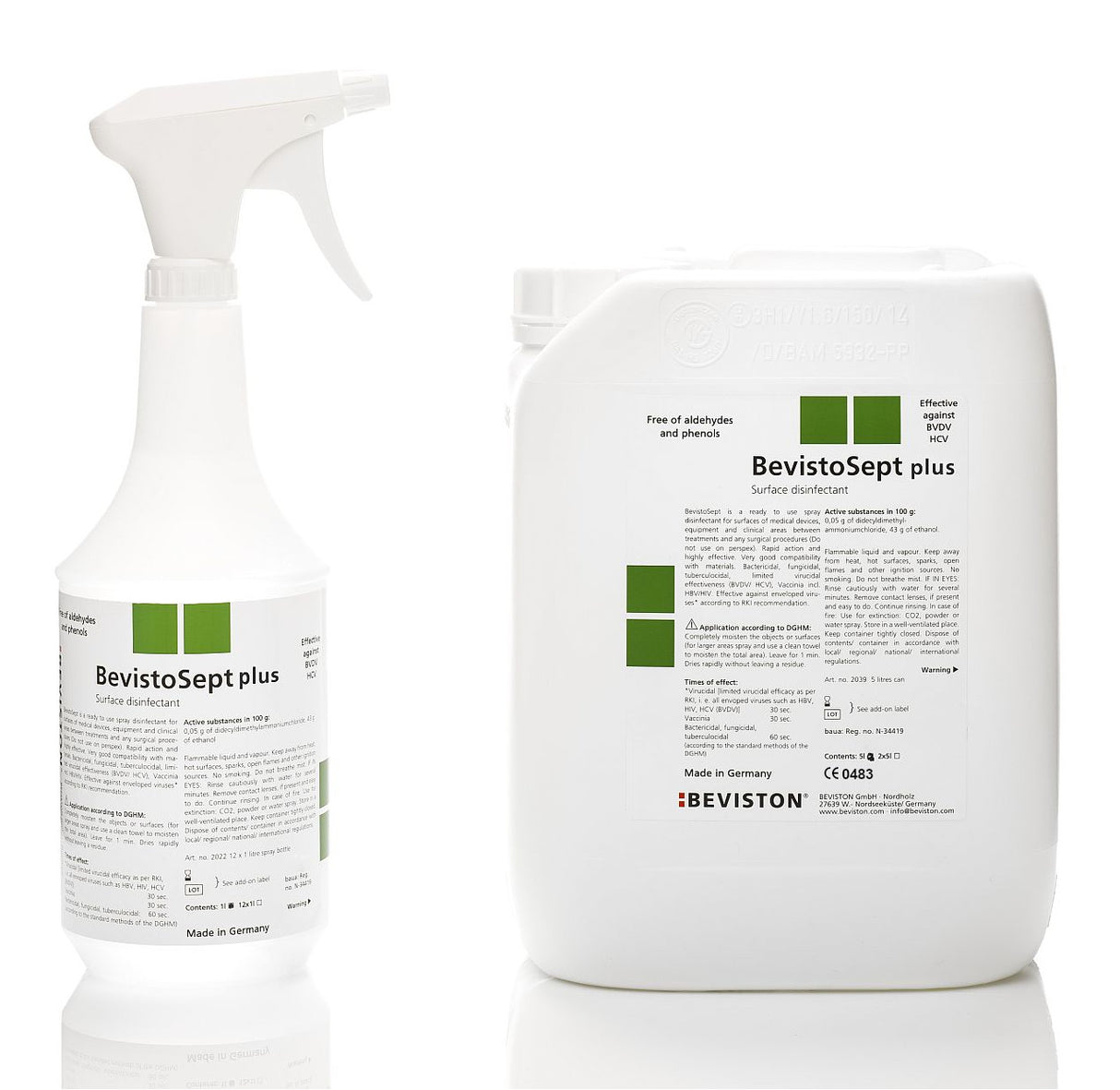 BevistoSept plus (alkoholisch) Sprühdesinfektion (gebrauchsfertig) Angebot Dental Depot