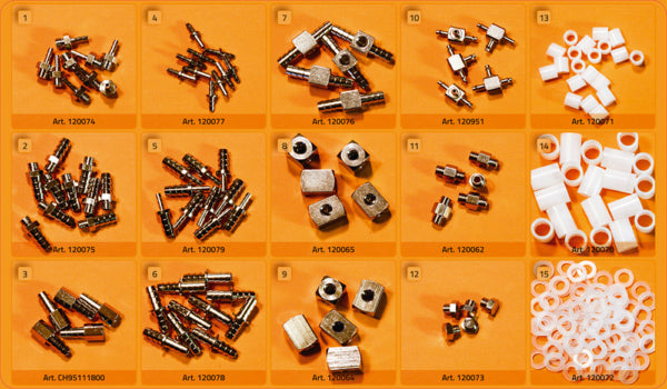 DTS-Schlauchverbinder-Kit MESSING Dentaldepot