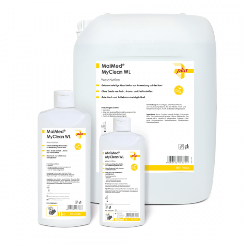 MaiMed® MyClean WL Waschlotion Flasche und Kanister Zahnarztbedarf