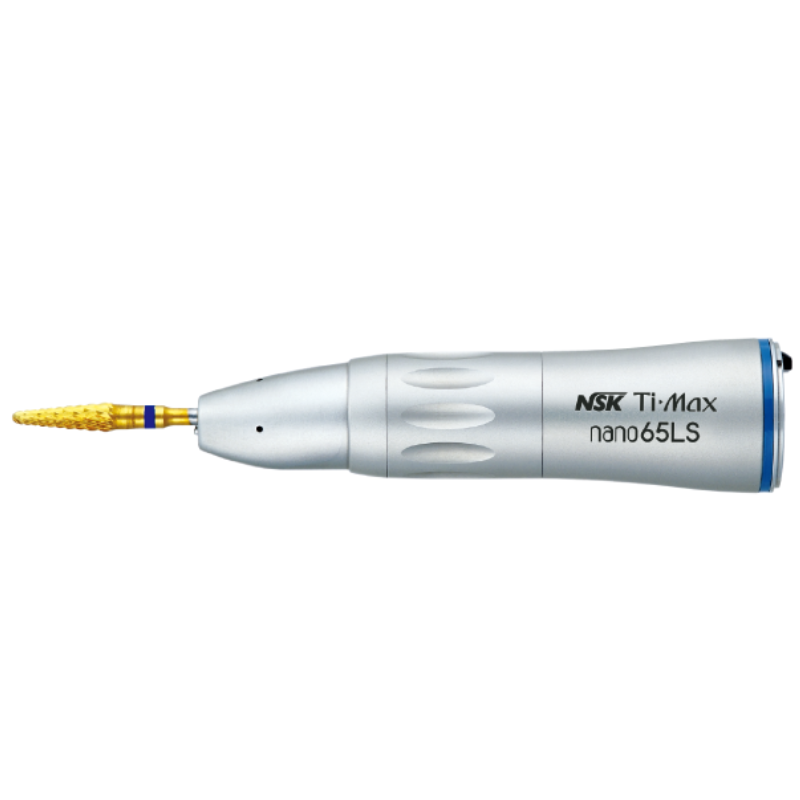 NSK Ti-Max nano 65LS gerades Handstück blau mit Licht Dental Depot