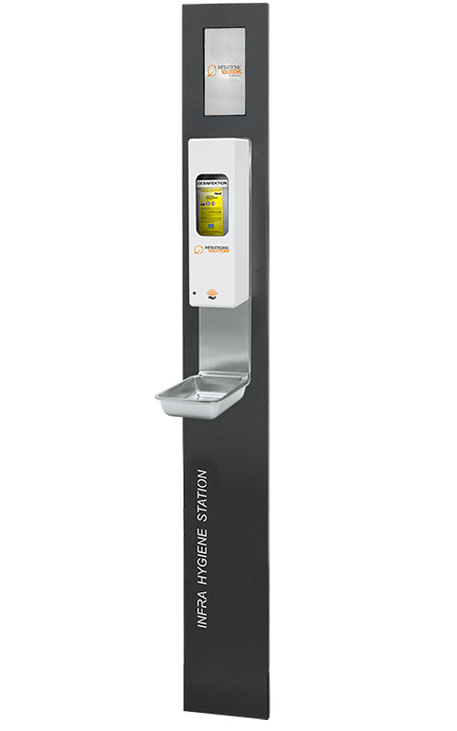 Infratronic Solutions Infra Hygiene Station für EURO-2 Spender Dentalshop hygienestation Wand