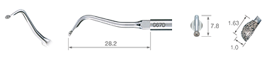 NSK Varios Ultraschallscaler-Aufsätze G67D Restaurative Dental Depot