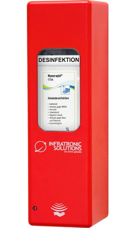 Infratronic Solution IT 1000 AW EURO-2 Hygienespende Dentalshop rot