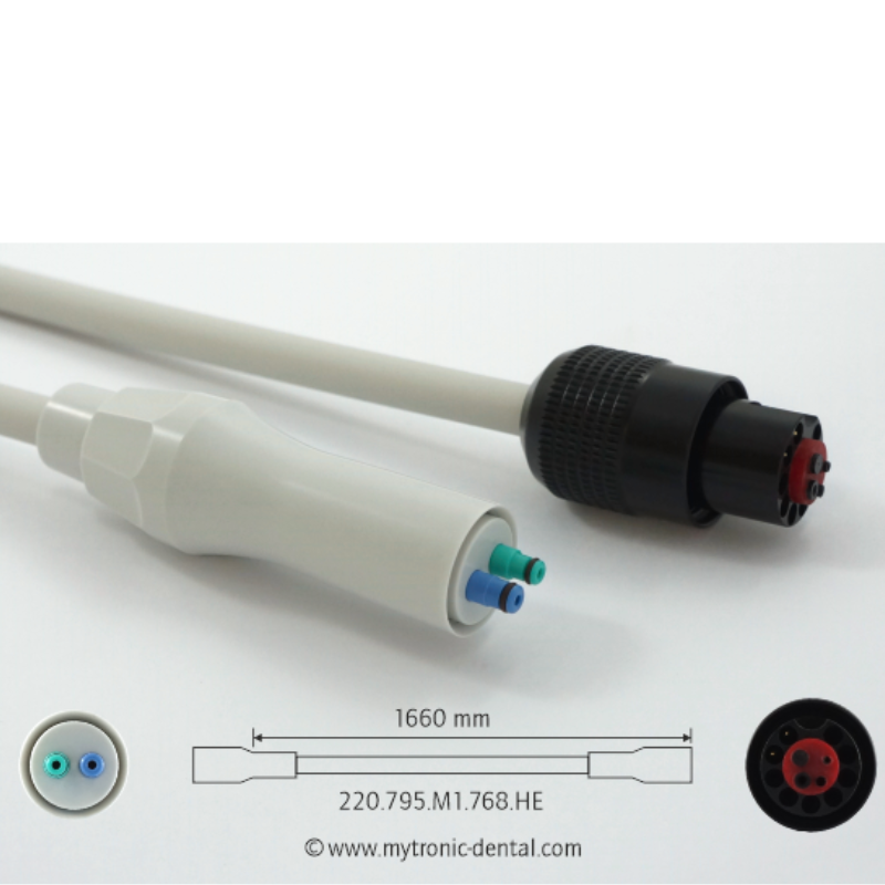 MC 3FP-S Spritzschlauch ohne Spritze für Sirona® Einheit: A1, A2, A4, A5, AC, C1, C1+, C2, C2+, C4, C4+, C5+, E1, E2, E4, E5, EC, M1, M1 96, M1+, SPIRIT S1, S2, TENEO® Dental