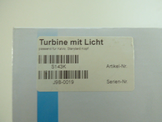 SoCo Dental Turbine mit Licht für KaVo, mit Standard Kopf #S143K