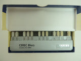 Sirona Cerec Blocs Farbmusterschiene color Indicator Dental CAD/CAM #6038520
