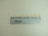 Sirona Cerec Blocs Farbmusterschiene color Indicator Dental CAD/CAM #6038520