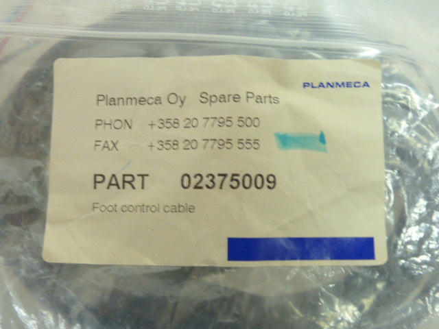 Planmeca Oy Foot control cable #02375009