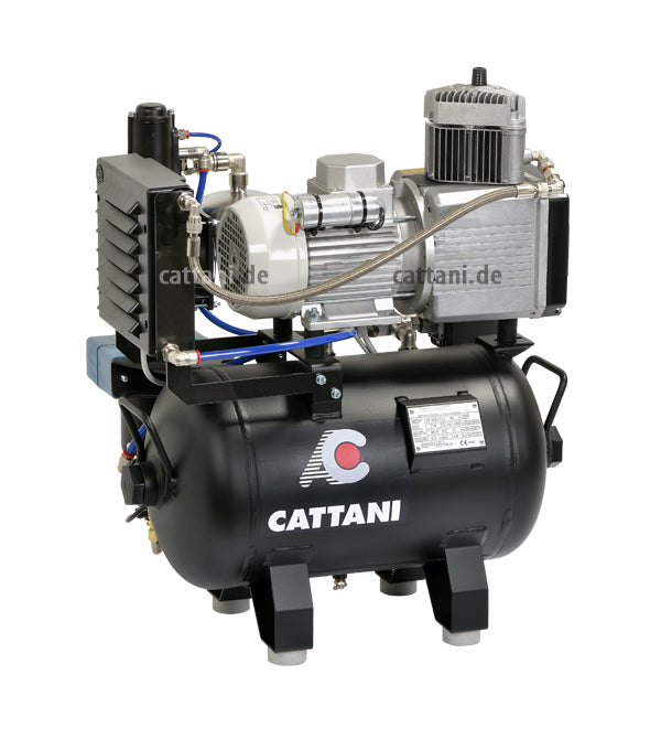 Cattani 1-Zylinder-Kompressor mit 30l Tank - Behandler 1  Dentalshop