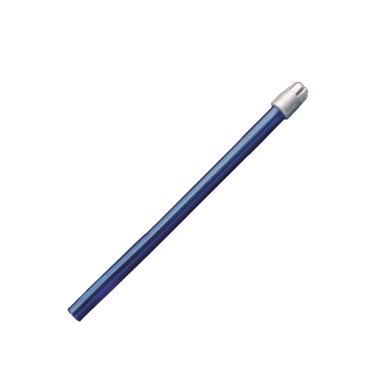 Monoart Speichelsauger 12,5cm, lose Kappe Dentalprodukte blau