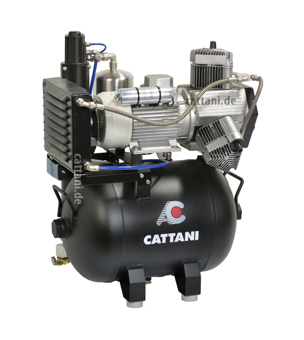 Cattani 3-Zylinder-Kompressor CAD/CAM mit 45l Tank - Behandler 4 Dentalshoop