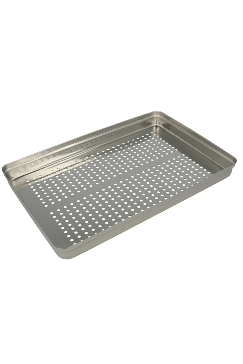 Normtray Edelstahl, Deckel gelocht
