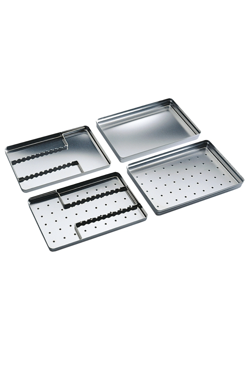 Normtray Edelstahl, Deckel gelocht