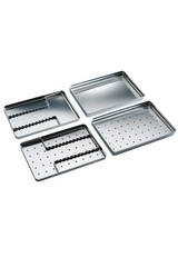 Normtray Edelstahl, Deckel gelocht