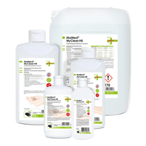 MaiMed® MyClean HB Händedesinfektion biozid Flasche und Kanister Dentalshop