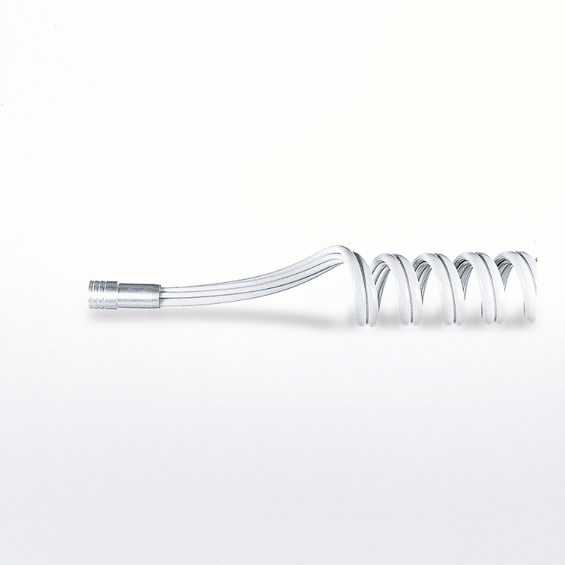 DTS-Design 4-Loch Spiralhandstückschlauch Asepsis – ohne Licht Dentalshop
