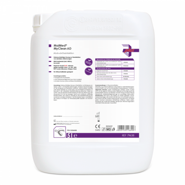 MaiMed® MyClean AD Desinfektion von dentalen Abformungen 5 Liter Kanister Dentalshop