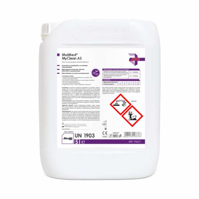 MaiMed® MyClean AS Desinfektion Absauganlagen 5 Liter Kanister Dentalshop