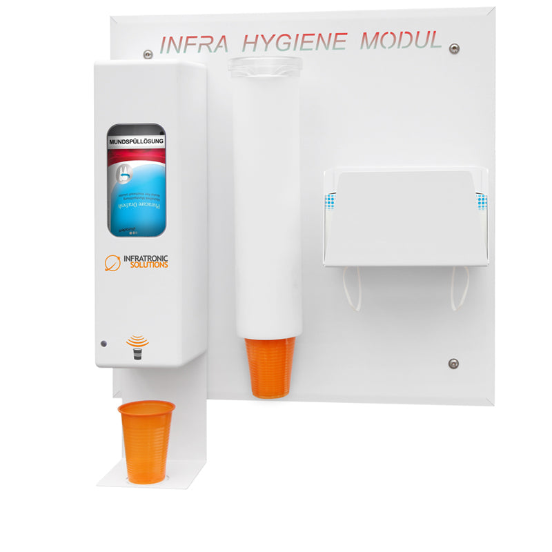 Infratronic Solutions Infra Hygienemodule zur Wandmontage Dentalshop Mundspüler