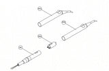 Luzzani MINIMATE® 3-Funktionsspritze abgewinkelt und gerade Dental  Explosionszeichnung 