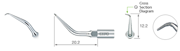 NSK Varios Ultraschallscaler-Aufsätze E30RD Retrograde Endodontie Dental Depot