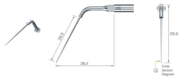 NSK Varios Ultraschall-Chirugie-Aufsätze E8 Endodontie Dental Depot