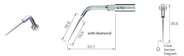 NSK Varios Ultraschall-Chirugie-Aufsätze E7D Endodontie Dental Depot