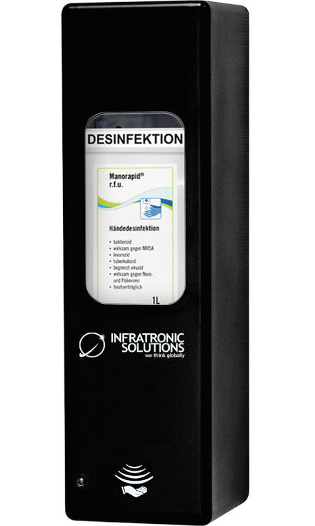 Infratronic Solutions Infra Hygiene Station für EURO-2 Spender Dentalshop schwarz